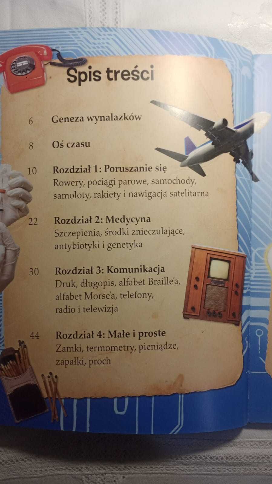 Wynalazki. Tysiąc lat wspaniałych pomysłów. Dla dzieci Wyd. Olesiejuk