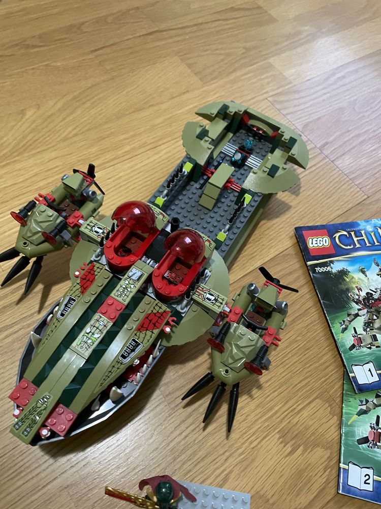 LEGO Chima Cragger Command Ship 70006 - Completo