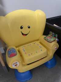 Krzeselko interaktywne fisher price