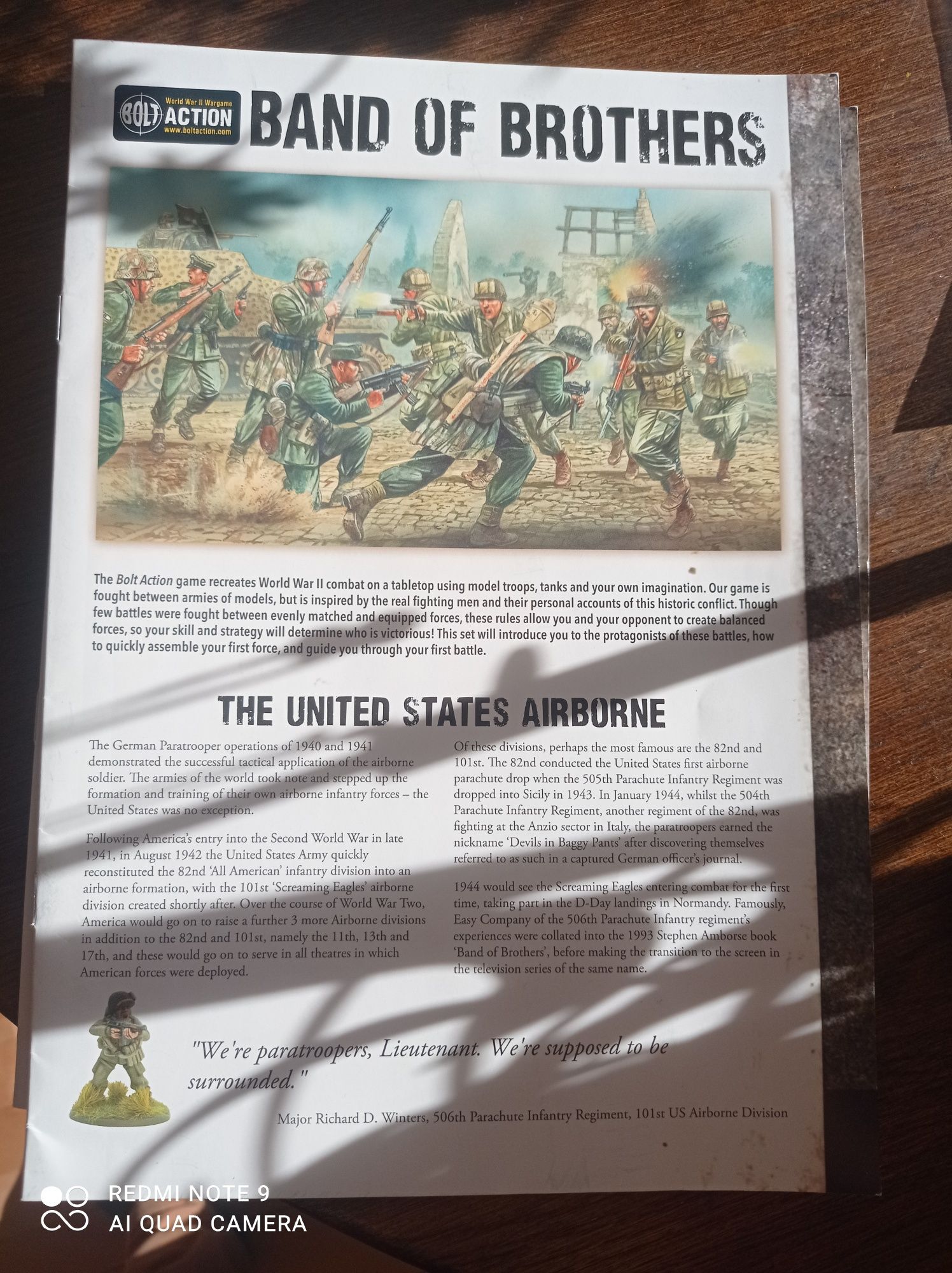Bolt Action podręcznik Tank War+ US armour i książeczka bands brothers