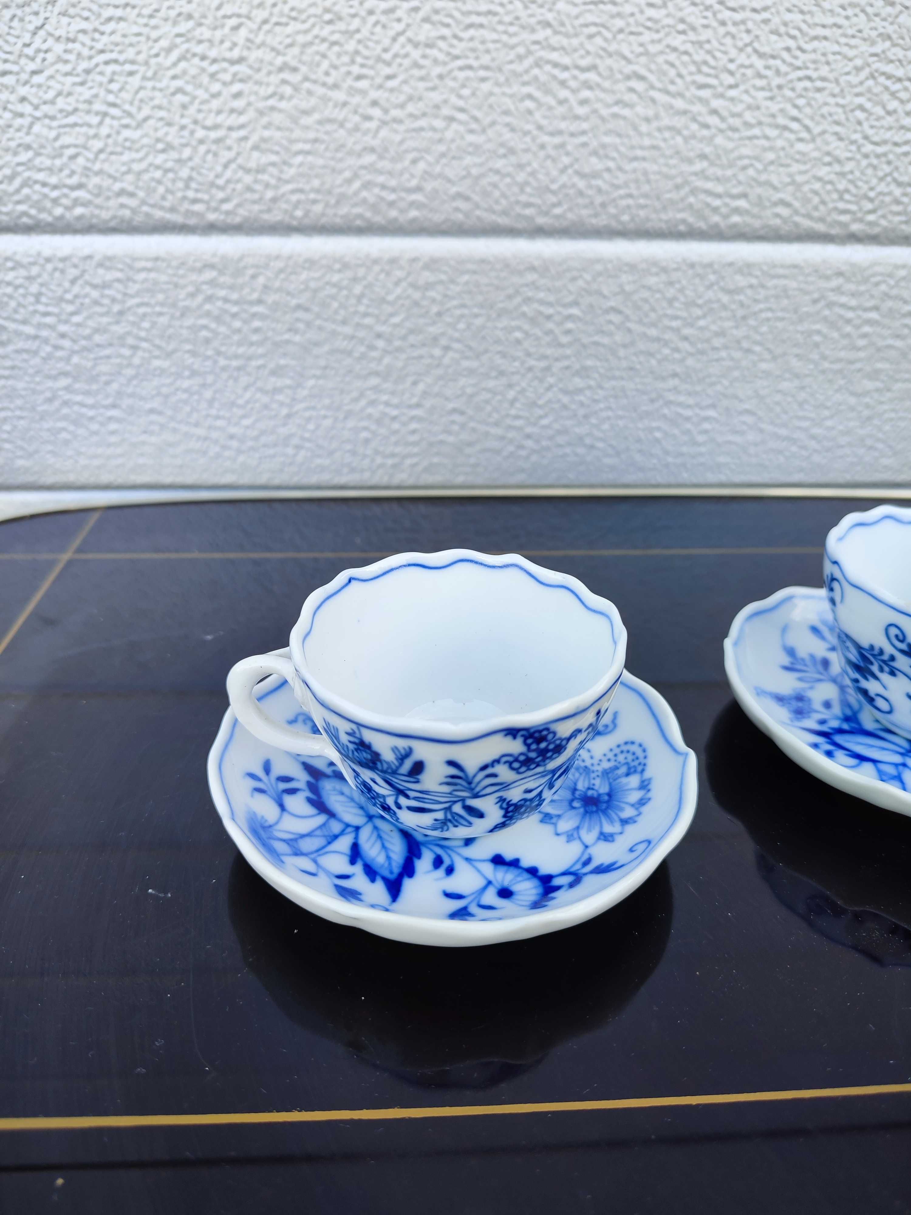 Duo wzór cebulowy  porcelana Meissen / Miśnia