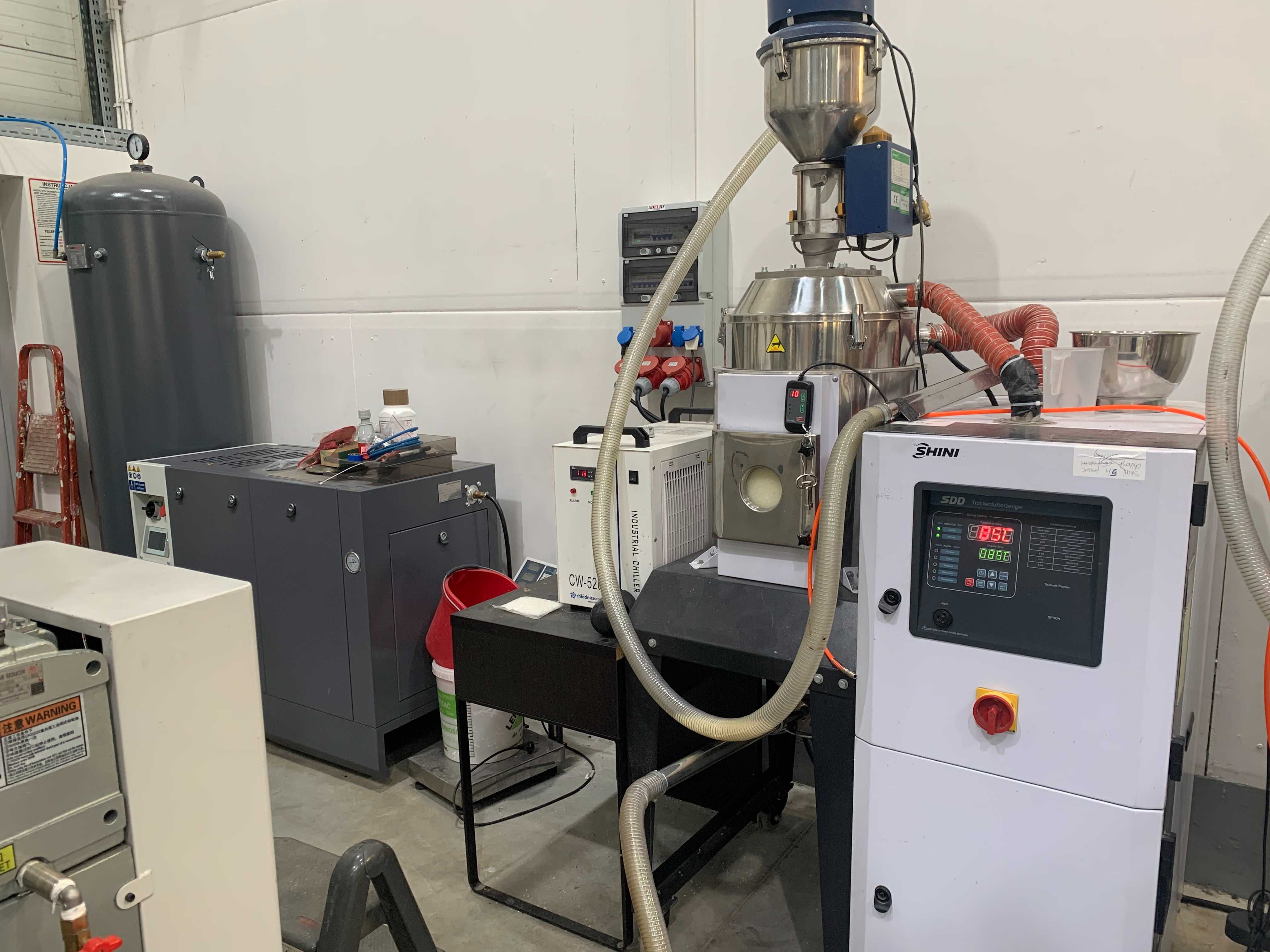 2 x Linia do produkcji filamentów do drukarek 3D + wszystkie peryferia