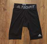 Męskie świetne krótkie legginsy do biegania na trening Adidas roz.S