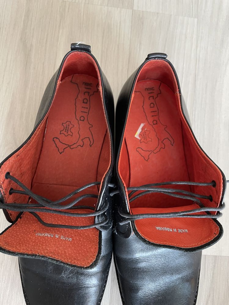 Buty męskie Next, podwójna skóra!