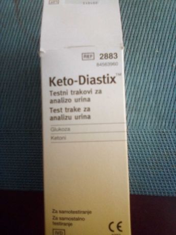 Keto-Diastix testy paskowe do badania moczu