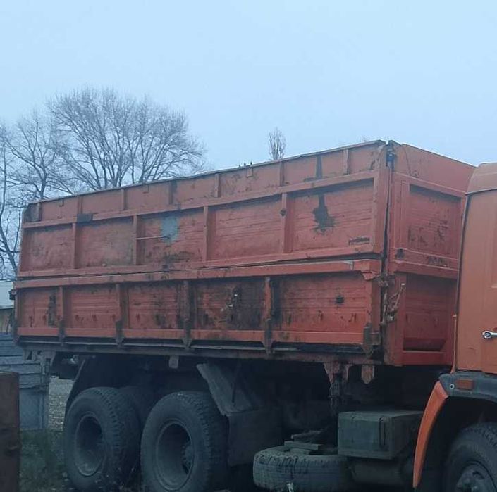 Кузов самосвал Колхозник в сборе с подрамником и цилиндром