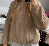 sweter brązowy damski 152cm