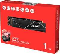 SSD XPG GAMMIX S70 1Tb (M.2 Nvme) (чтение 7400МБ/с, запись 6800МБ/с)