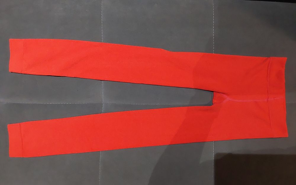 Ocieplane getry czerwone '