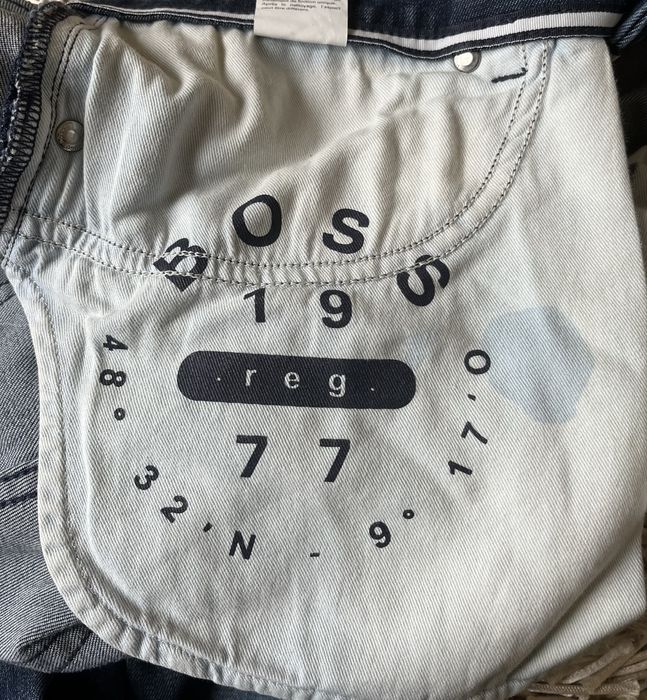 Calças de ganga de homem da Hugo Boss