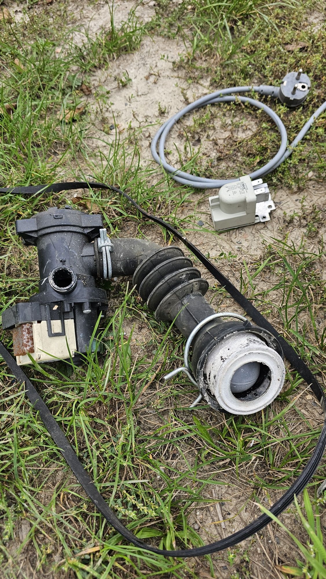 Części zamienne do pralki Whirlpool awoc74002pbl drzwiczki koło pasek