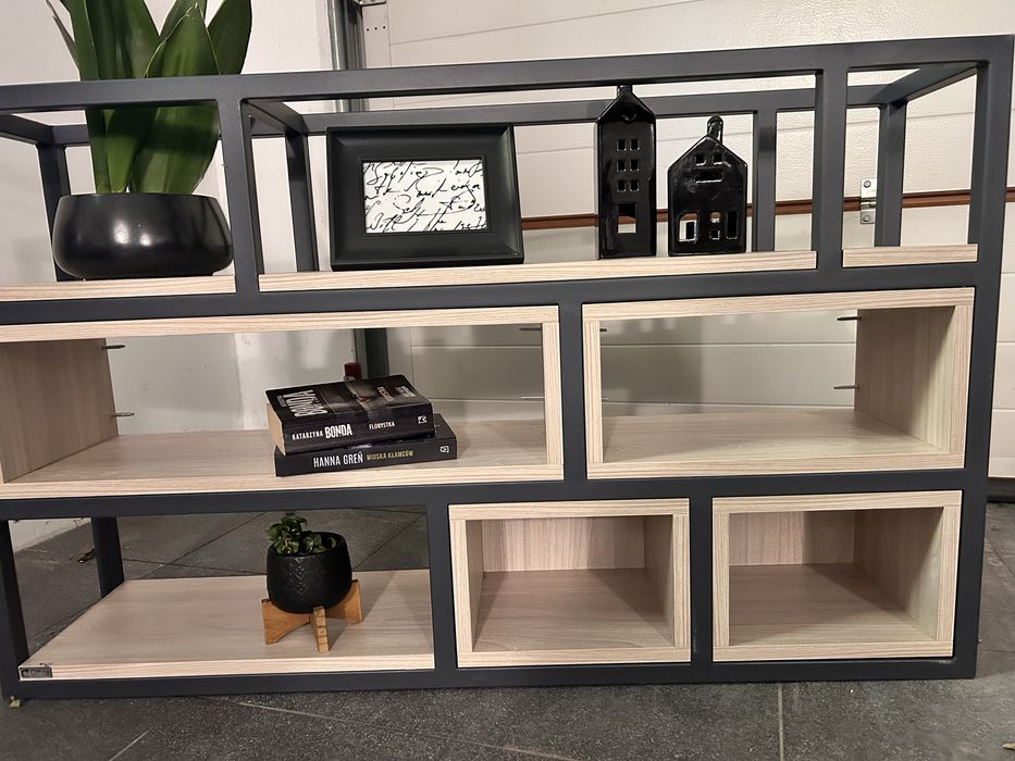 Półka regał wiszący szafka  loft