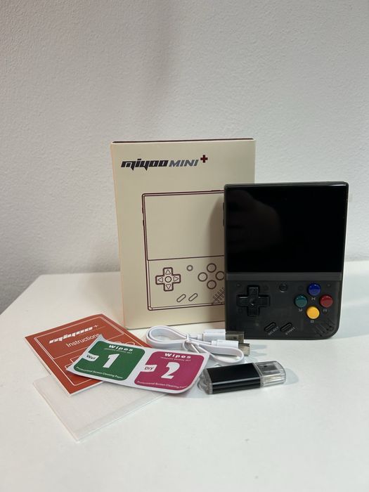Consola Miyoo Mini Plus Crystal Black