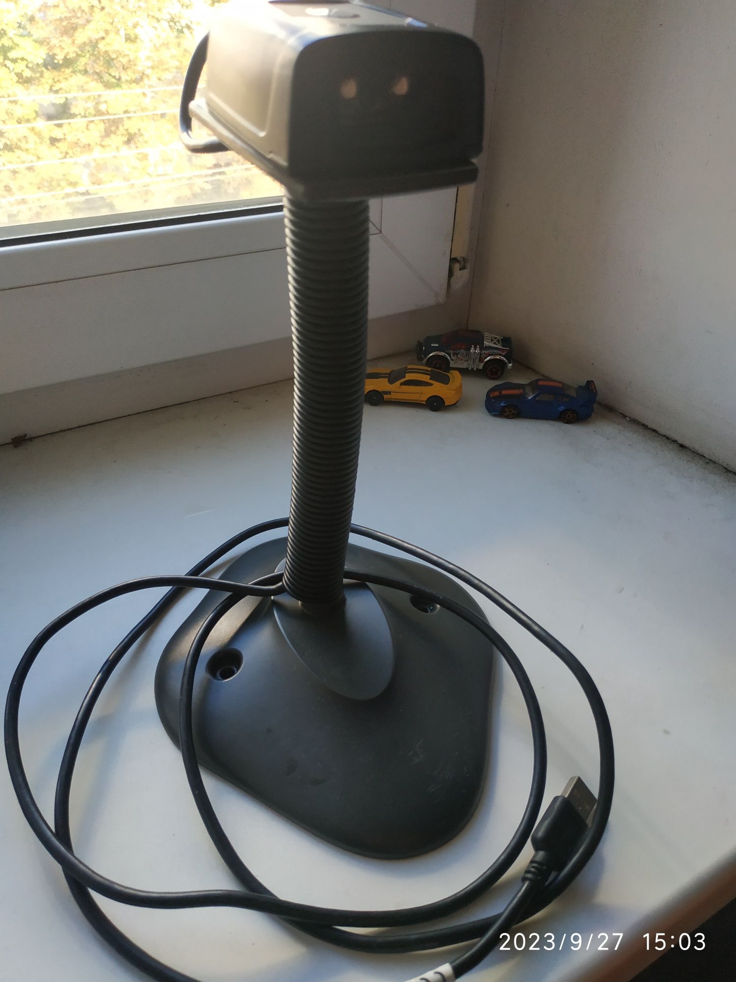 Сканер Zebra DS457 HD RS232 (DS457-HDER20004) с кабелем и подставкой
