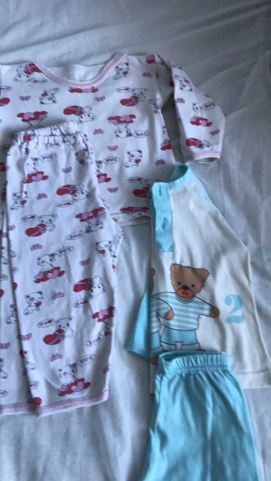 Пижамы на девочку и на мальчика