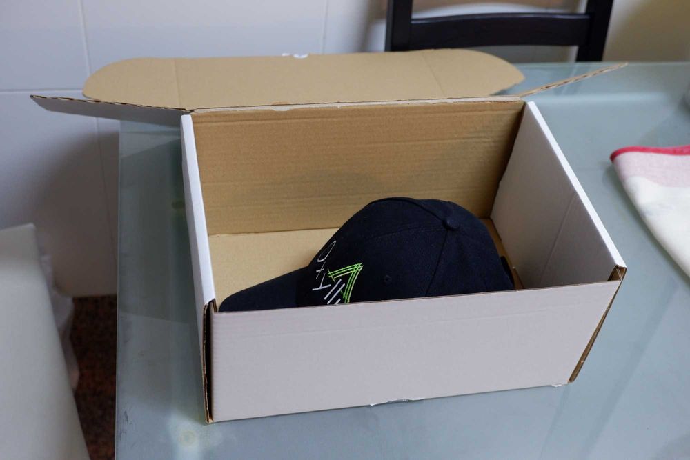 Boné novo em algodão orgânico - Unisexo