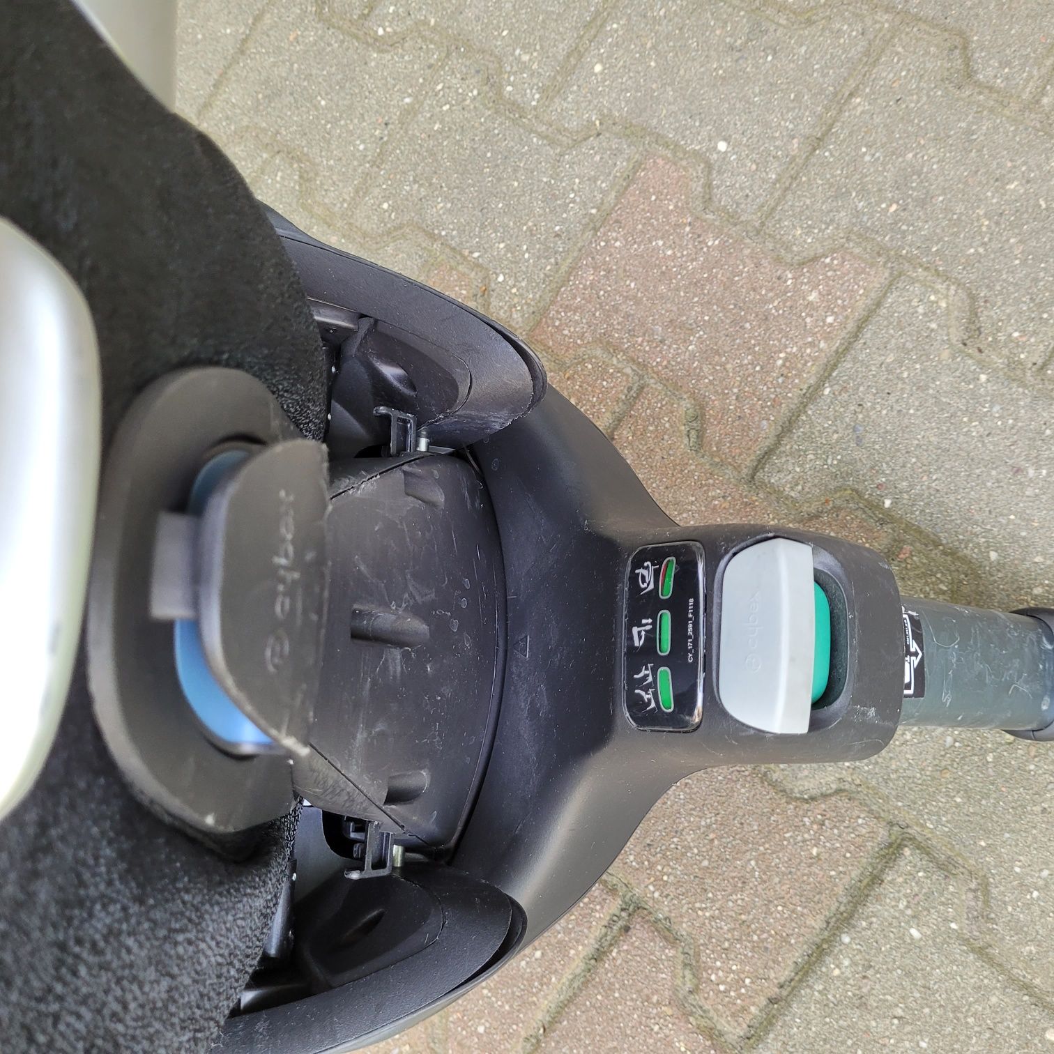 cybex balios s Lux 2 w 1 + łupina cybex i-cloud z bazą obrotowa