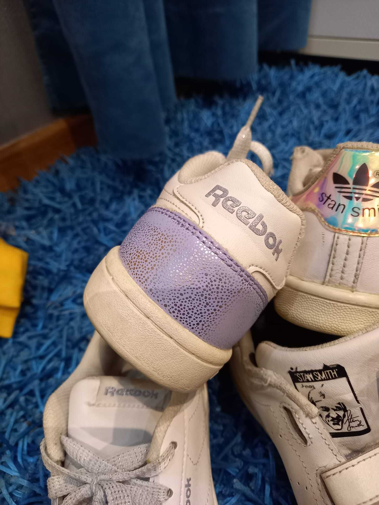 Ténis Adidas + reebok 10euros Nº35