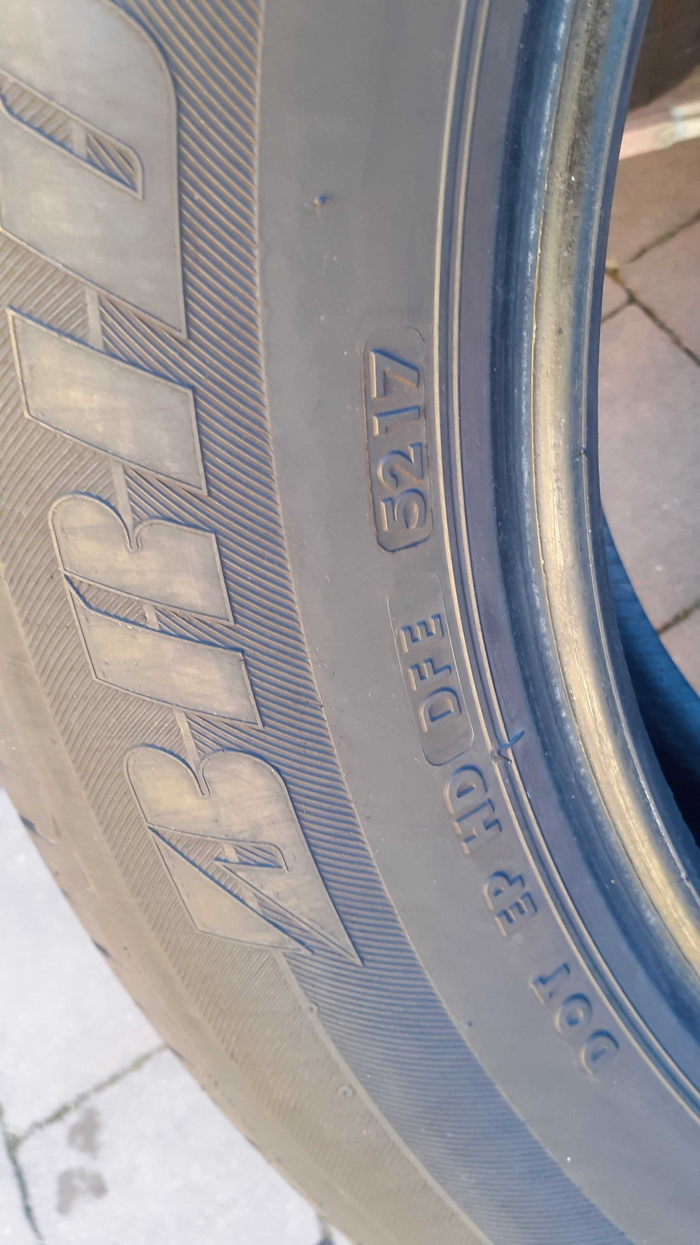 Opony letnie Premium 4x BRIDGESTONE 225/60R18 100V, 2018r. Stan bdb