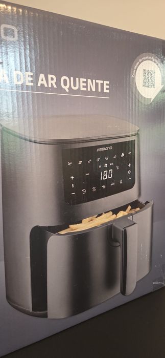 Fritadeira de ar quente Ambiano 3,5L - NOVA, selada com fatura