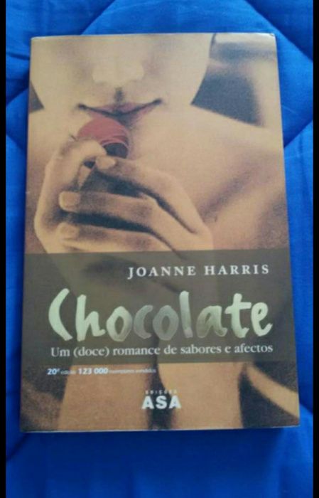 Livro Chocolate de Joanne Harris