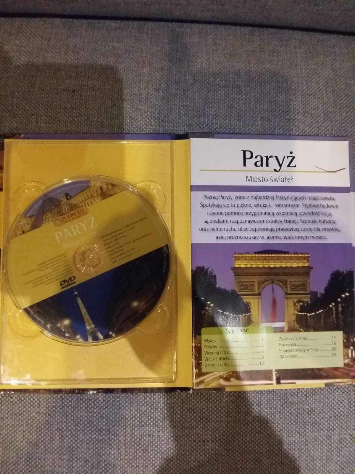 Zestaw płyt DVD Podróże Twoich Marzeń Paryż, RPA, Rzym, Egipt