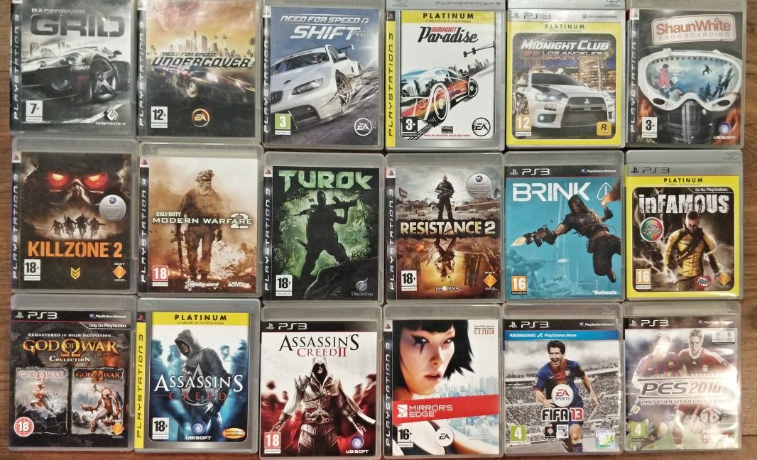 Jogos Playstation 3 (PS3) - Como novos