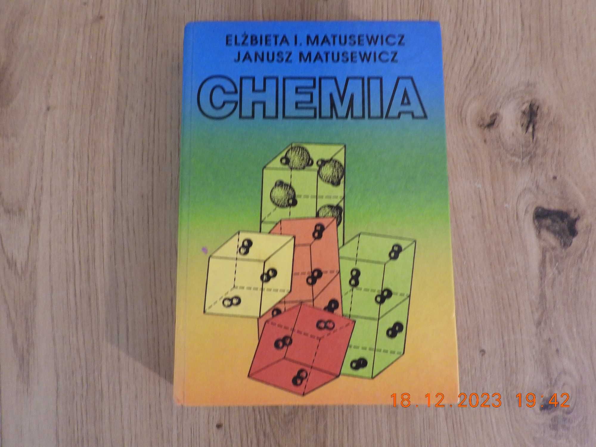 Chemia Podręcznik dla klasy I i II techników E.Matusewicz J.Matusewicz