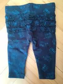 Nowe Legginsy z falbanka 68