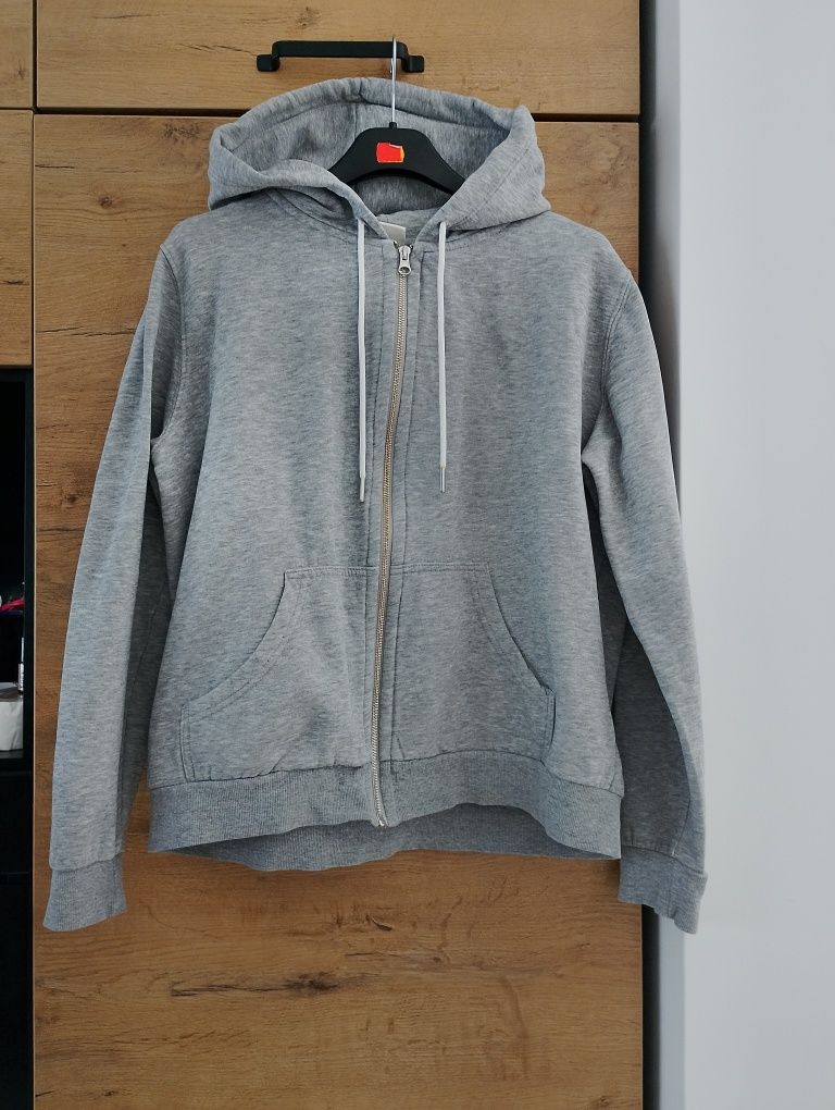 Bluza damska z kapturem na zamek H&M
