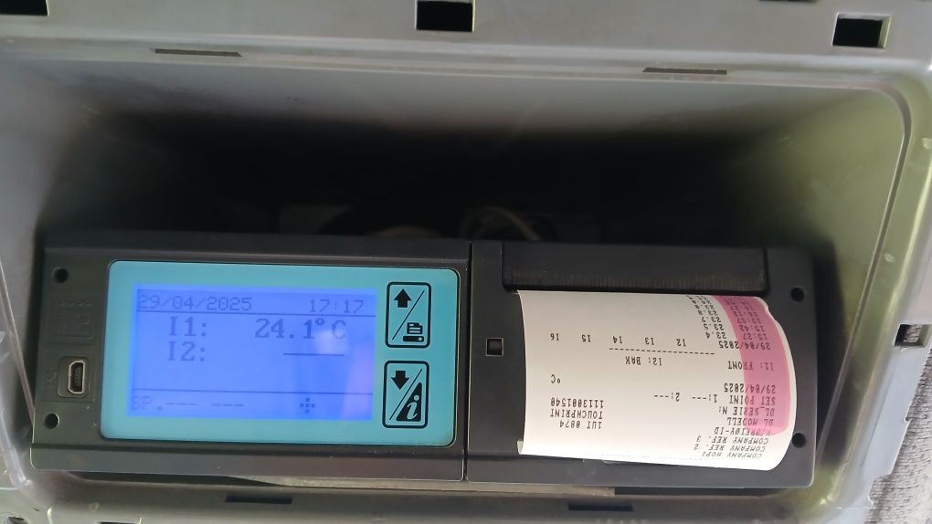 Drukarka rejestrator temperatur Thermo King