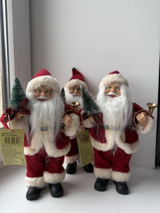 Санта ,новорічна прикраса в кімнату або під ялинку