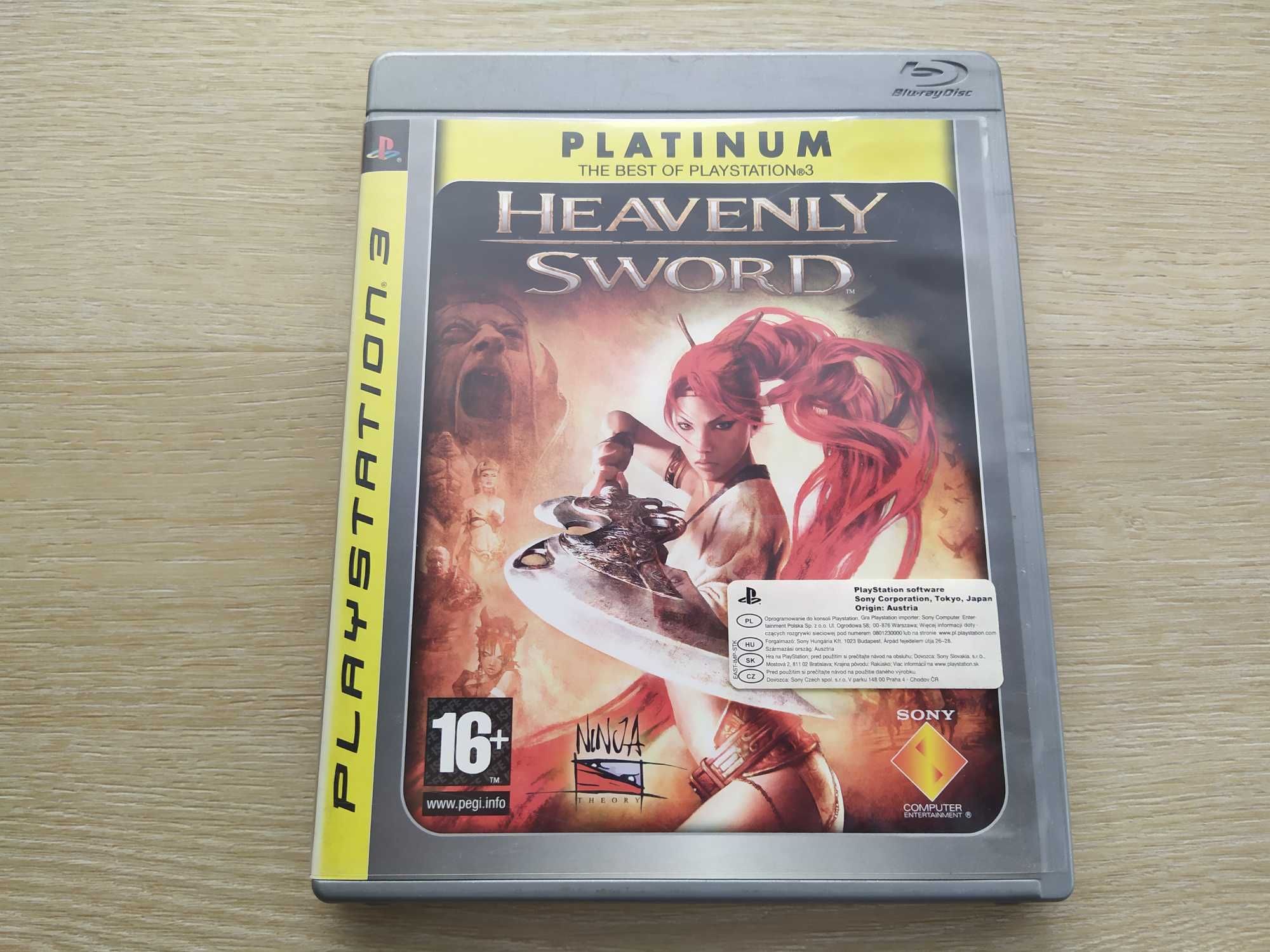 Heavenly Sword [PS3] (Polska Dystrybucja) - Płyta bez żadnej ryski