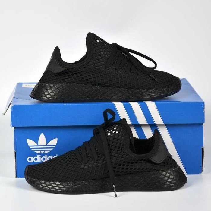 Кроссівки сетка Adidas оригинал чорні