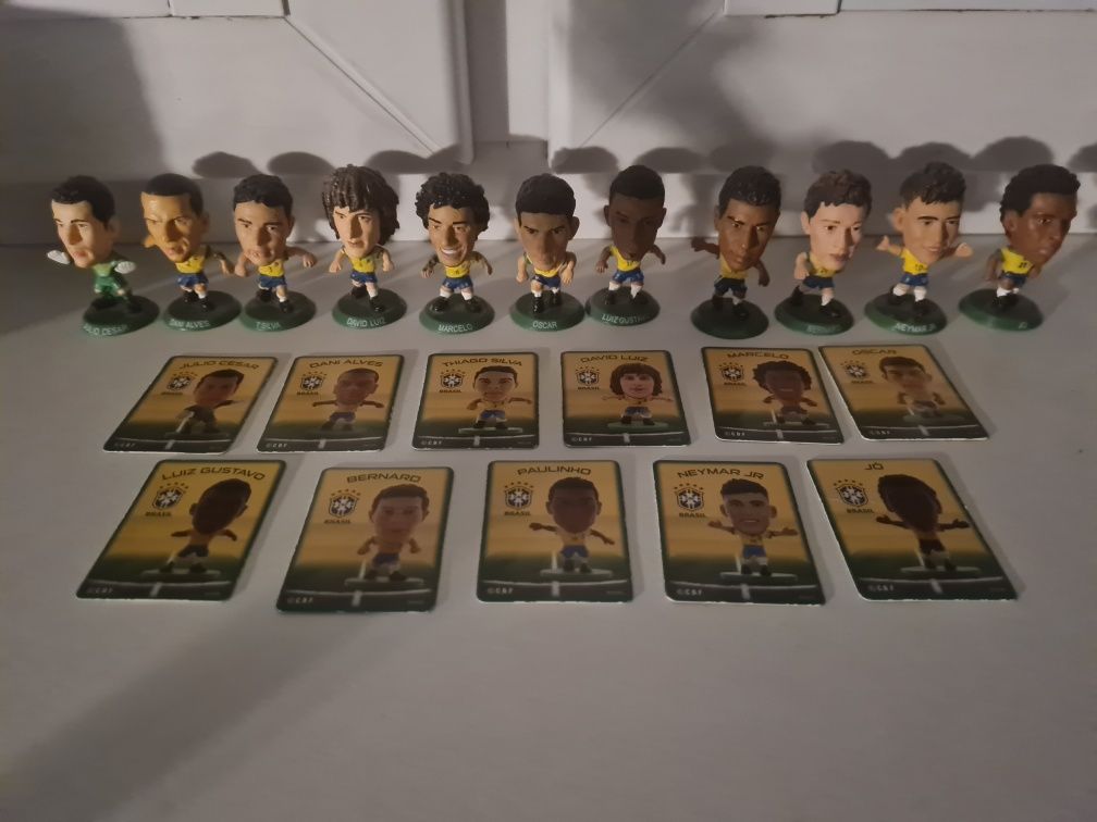 Figurki piłkarzy Soccerstarz Brazylia Brazil Team Pack World Cup 2014