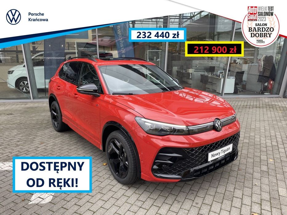 Volkswagen Tiguan R-Line Plus 2,0 TSI 4MOTION 204KM automatyczna, DSG, Black Style