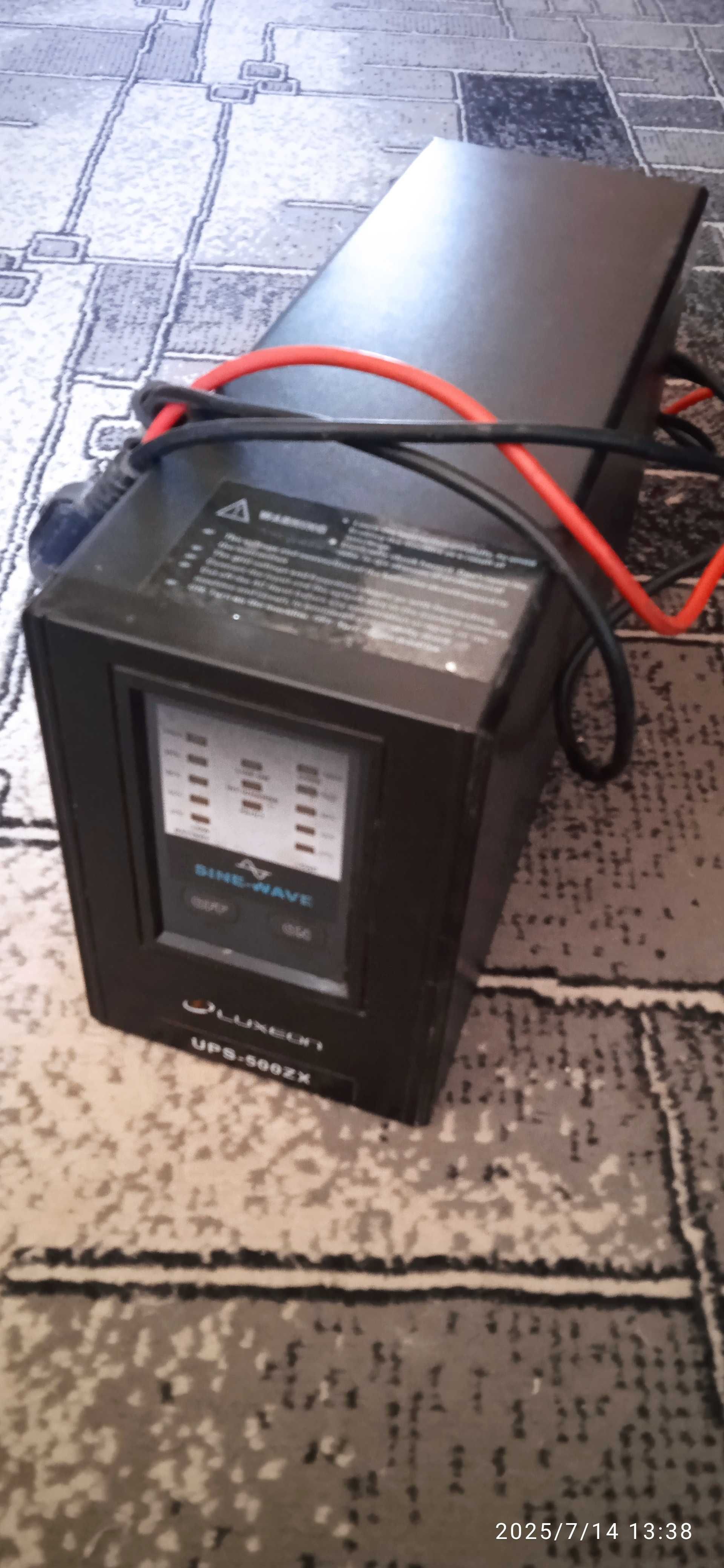 Блок бесперебойного питания Luxeon UPS-500ZX