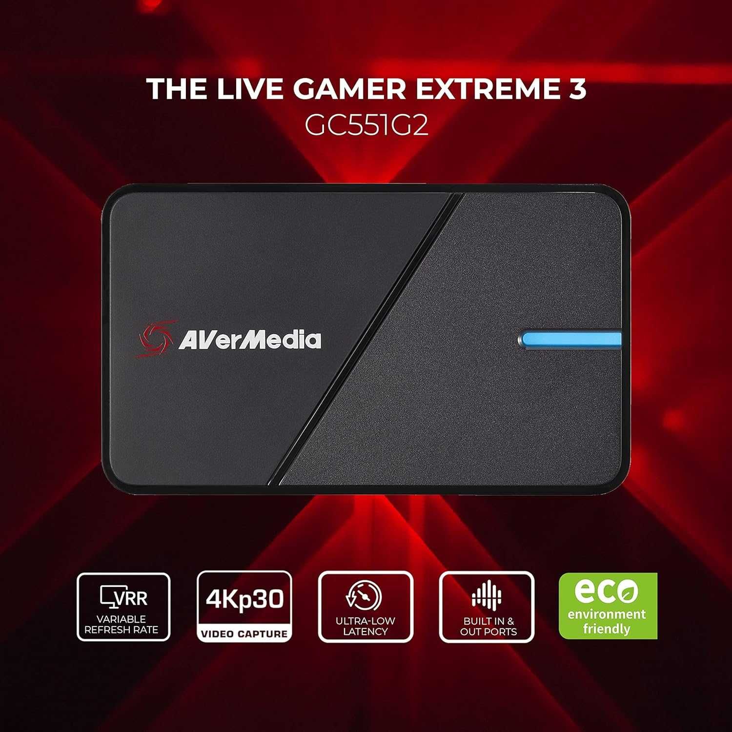 AVerMedia 4K Live Gamer Extreme 3 GC551G2 Пристрій захоплення відео