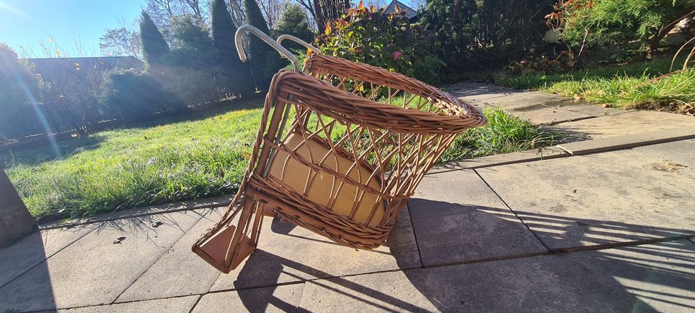 Fotelik wiklinowy na rower