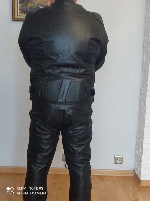 Kurtka i spodnie na motor
