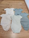 Body Carters, 5 szt, rozm 86, stan idealny