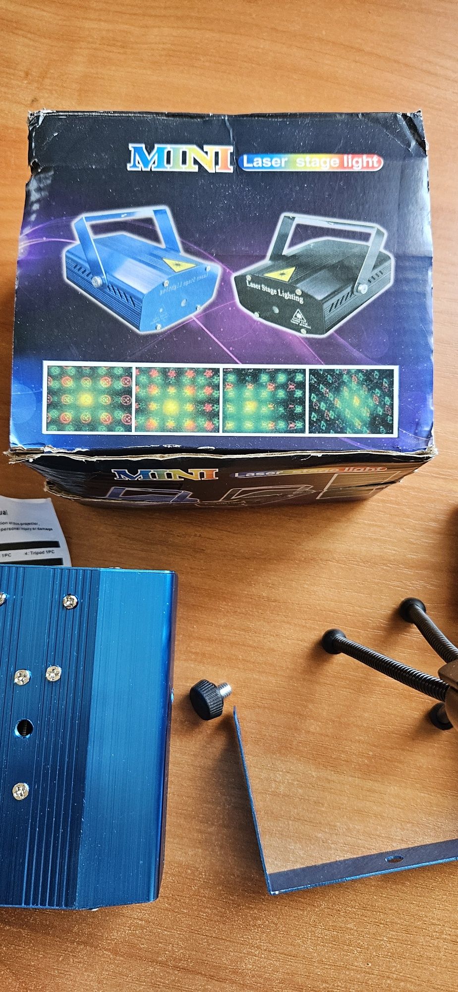 Laser  Disco oświetlenie