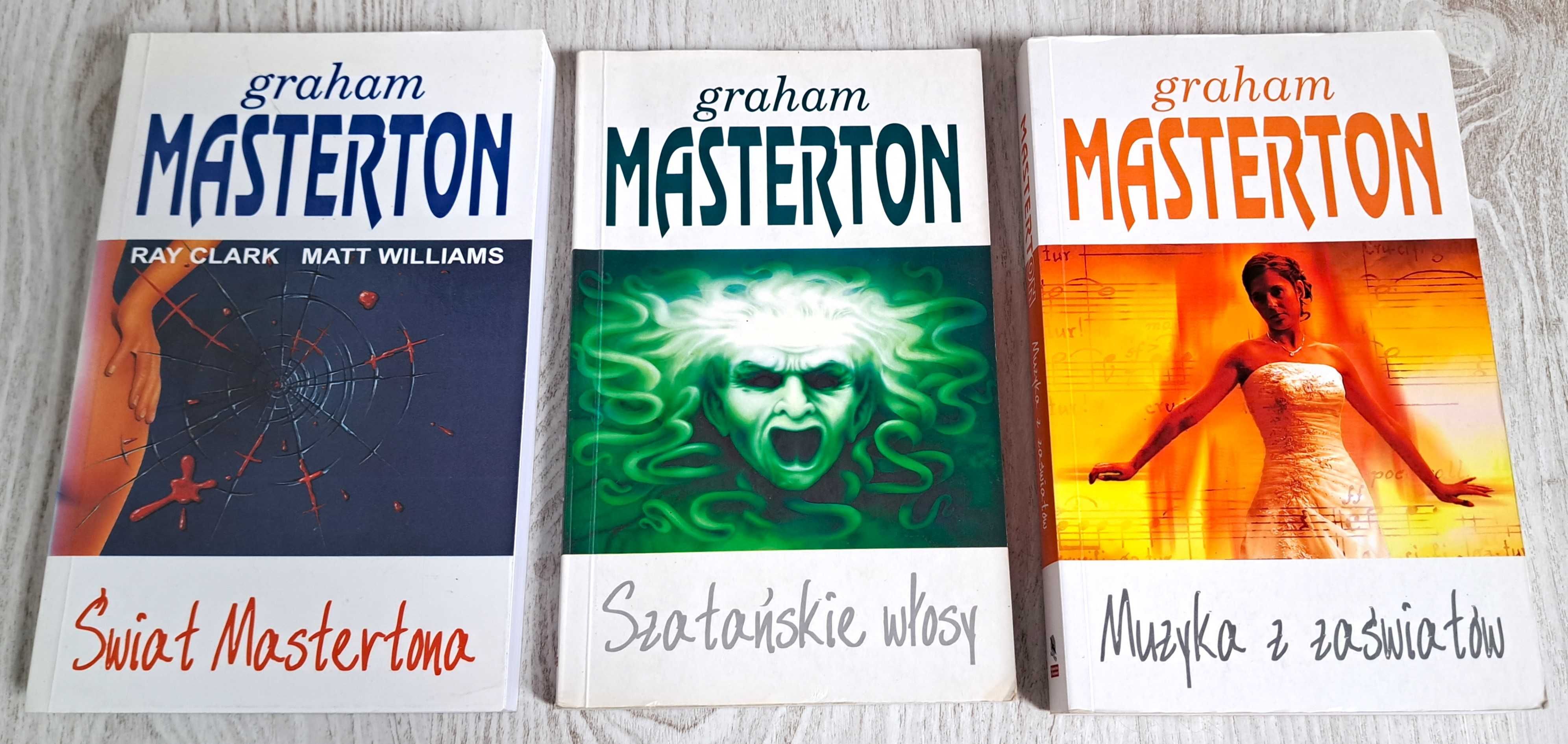 Graham Masterton Muzyka z zaświatów Szatańskie włosy Świat Mastertona