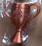 Escultura Troféu Playstation (Bronze/Preto)