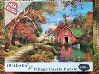 Puzzle "Village Castle" 1000 el. Huadada