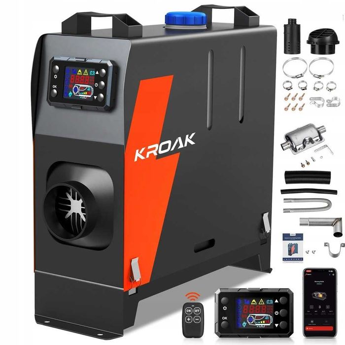 Ogrzewanie postojowe WEBASTO 5-8KW 12/24V nagrzewnica, diesel