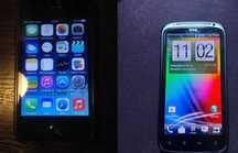 Aple Iphone 4 32 gb + HTC Z710e