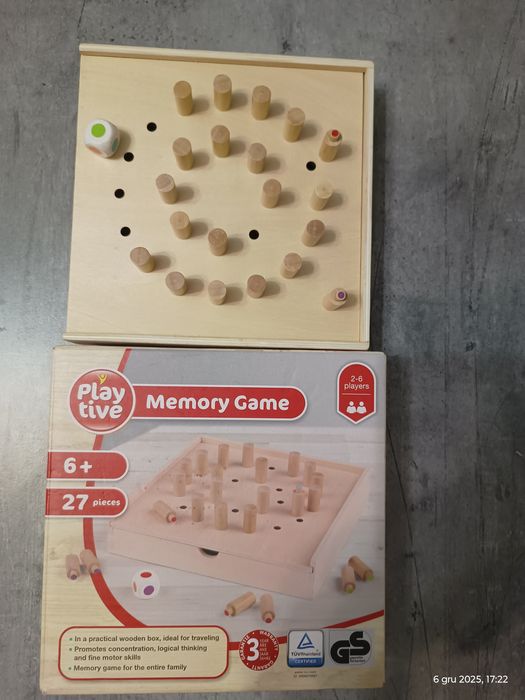 Memory game drewniane