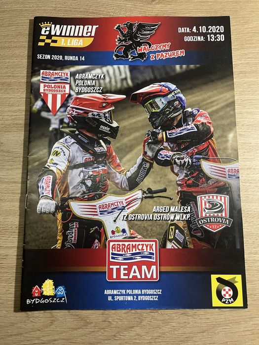 Polonia Bydgoszcz - Ostrów Wlkp 04.10.2020 Program Żużlowy