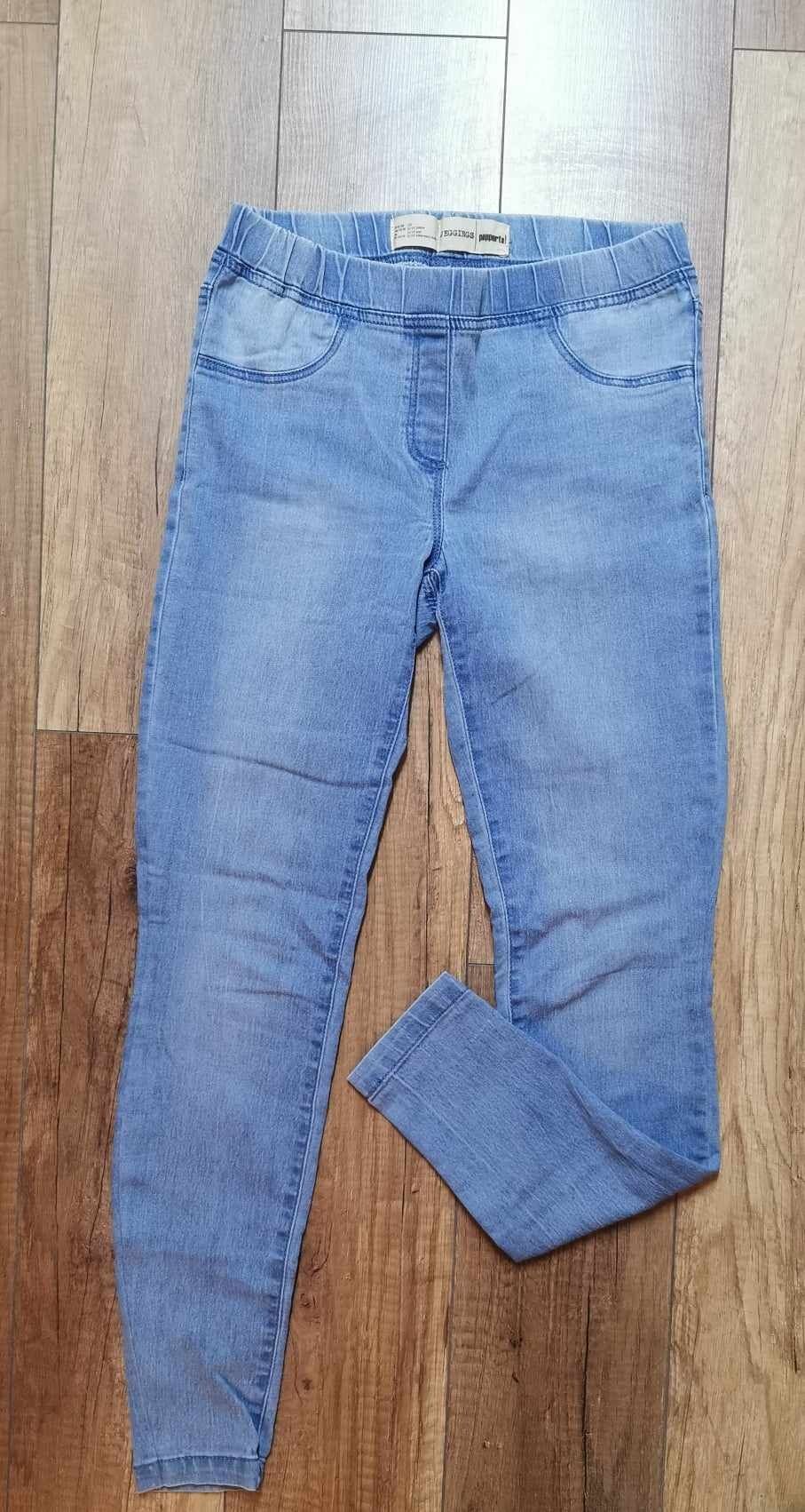 Spodnie jeansowe jeggins rozmiar 152